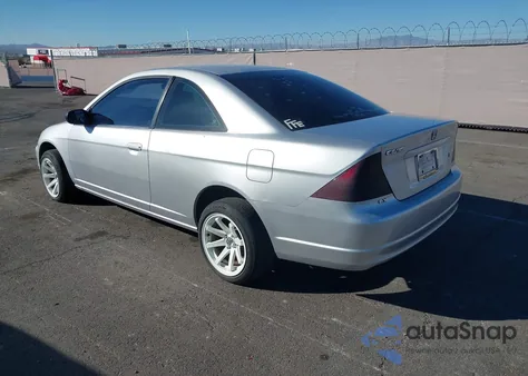 2002 Honda Civic Lx z USA, uszkodzony, nr VIN 1HGEM22592L024251